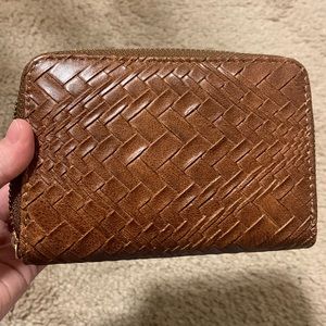 Small brown wallet